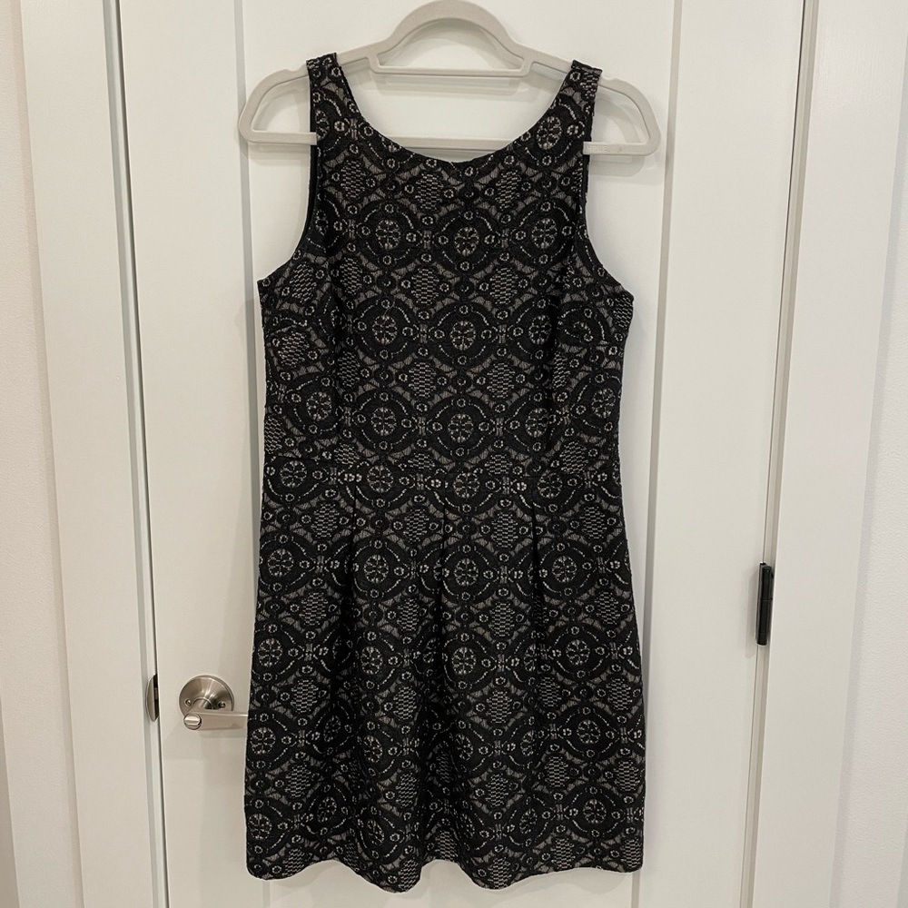 Banana Republic Black Lace Dress